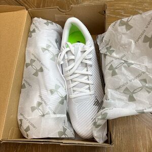 Under Armour Blur Select white gray Cleat